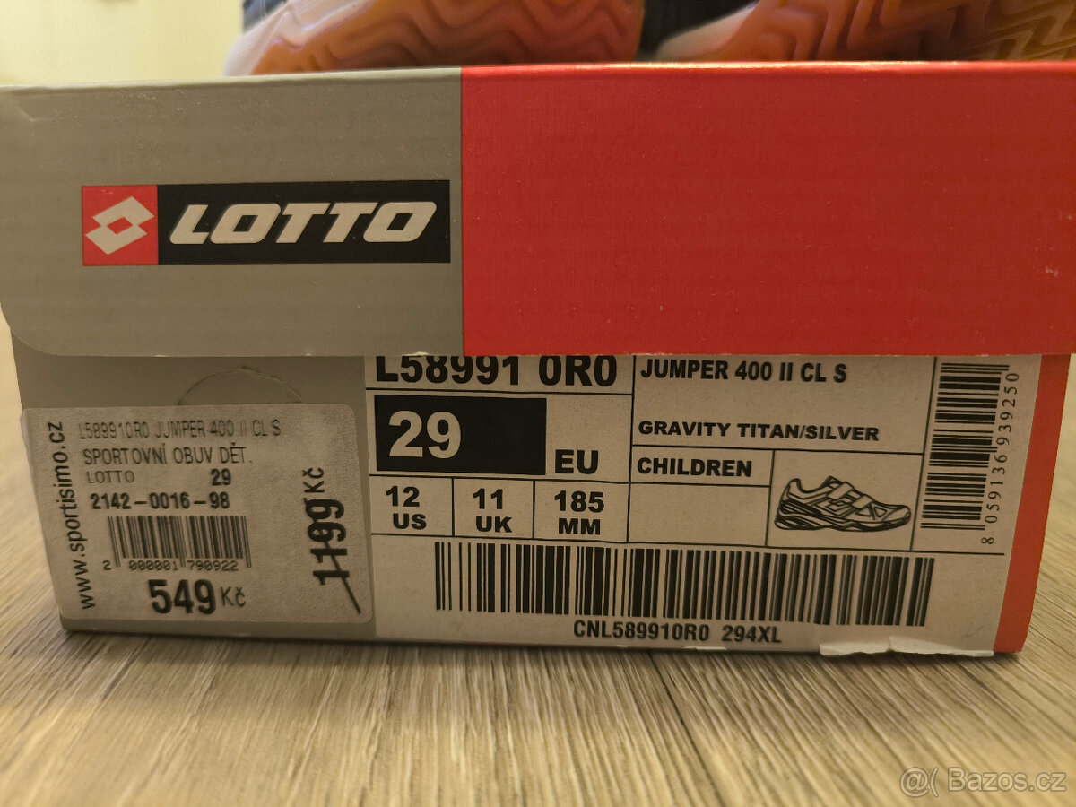Dětská sálová obuv Lotto vel. 29 - 8