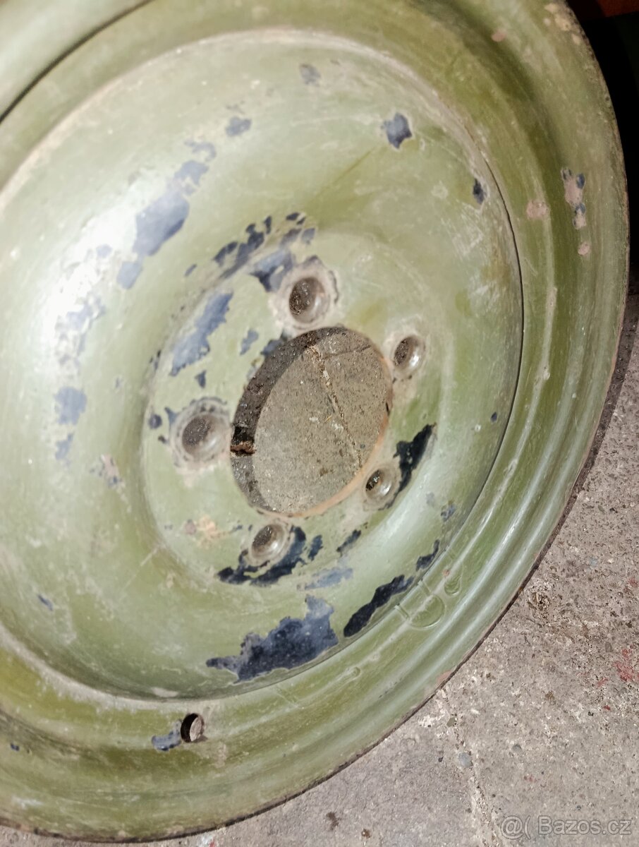 Gaz 69 - nýtované disky - 8