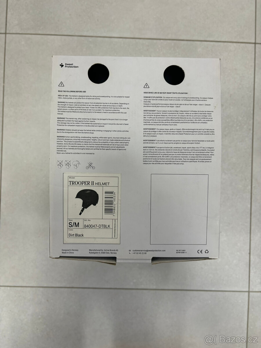 Lyžařská helma Sweet Protection - 8