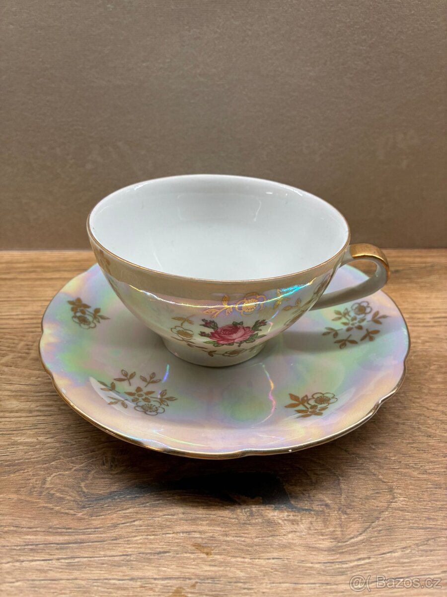 Porcelánová sada - čajový servis - 8
