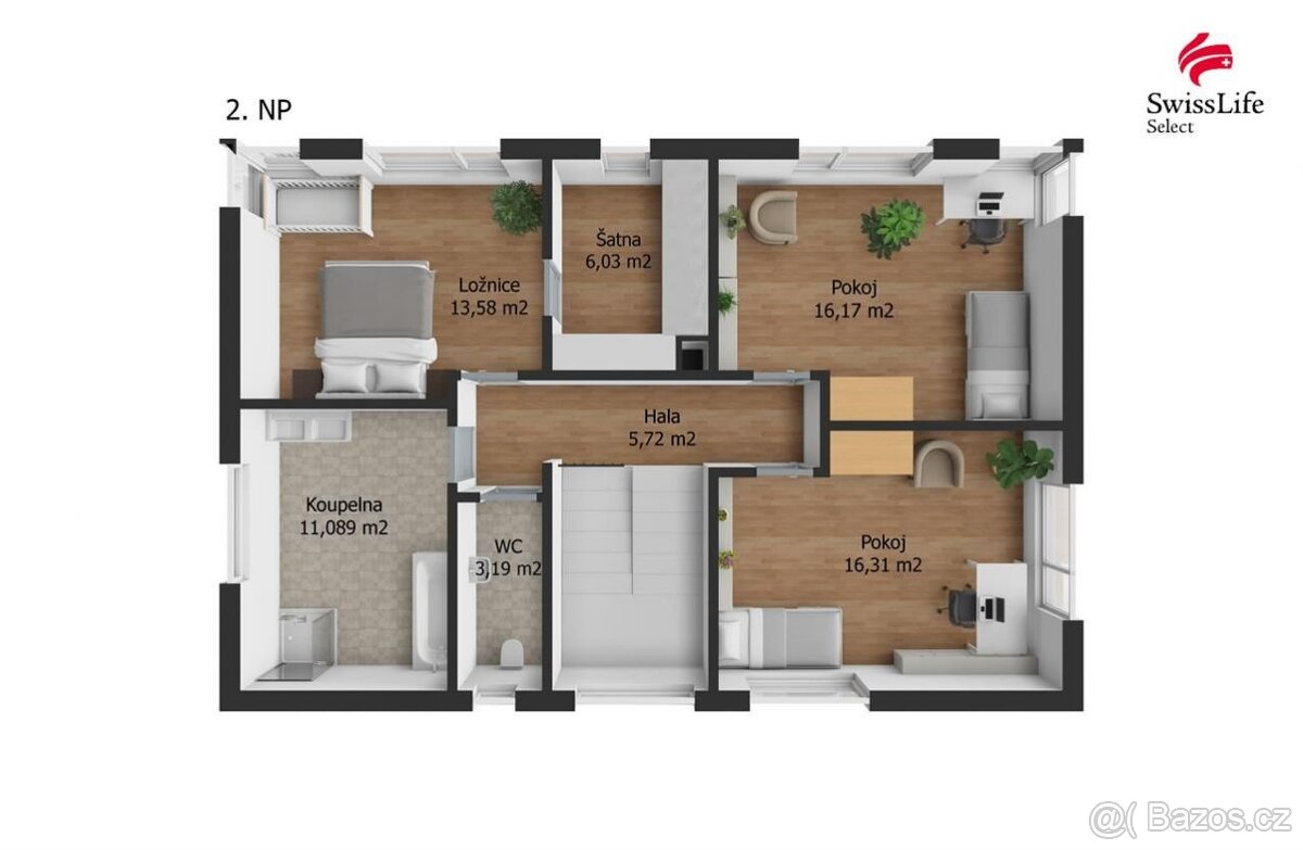 Prodej projektu na klíč 160 m2, Vejprnice - 8