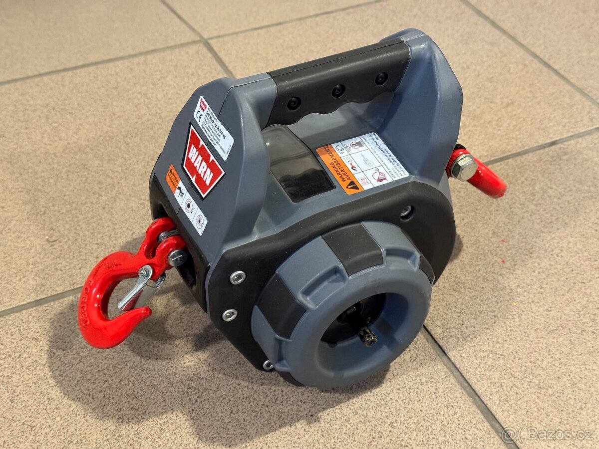 WARN DRILL WINCH 340 kg - syntetické lano, nový - 8