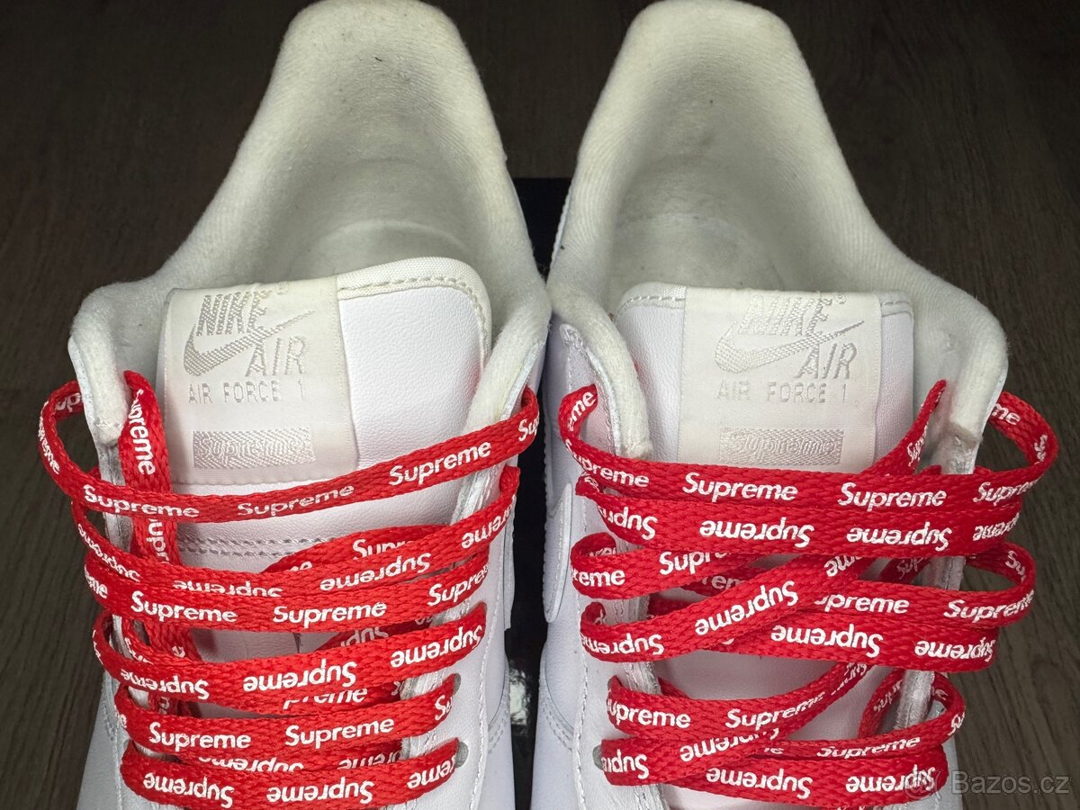 Nike Air Force 1 Low Supreme White - 8