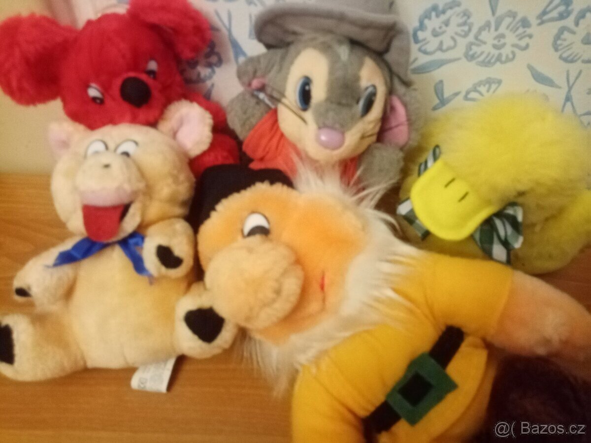 sada plyšáků - 8