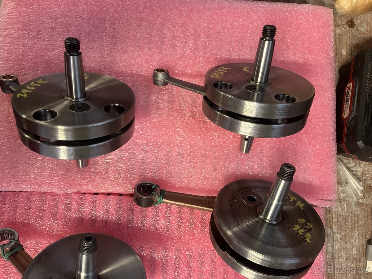 Jawa 50 pionyr pařez mustang 550 555 20 21 23 válce kliky - 8