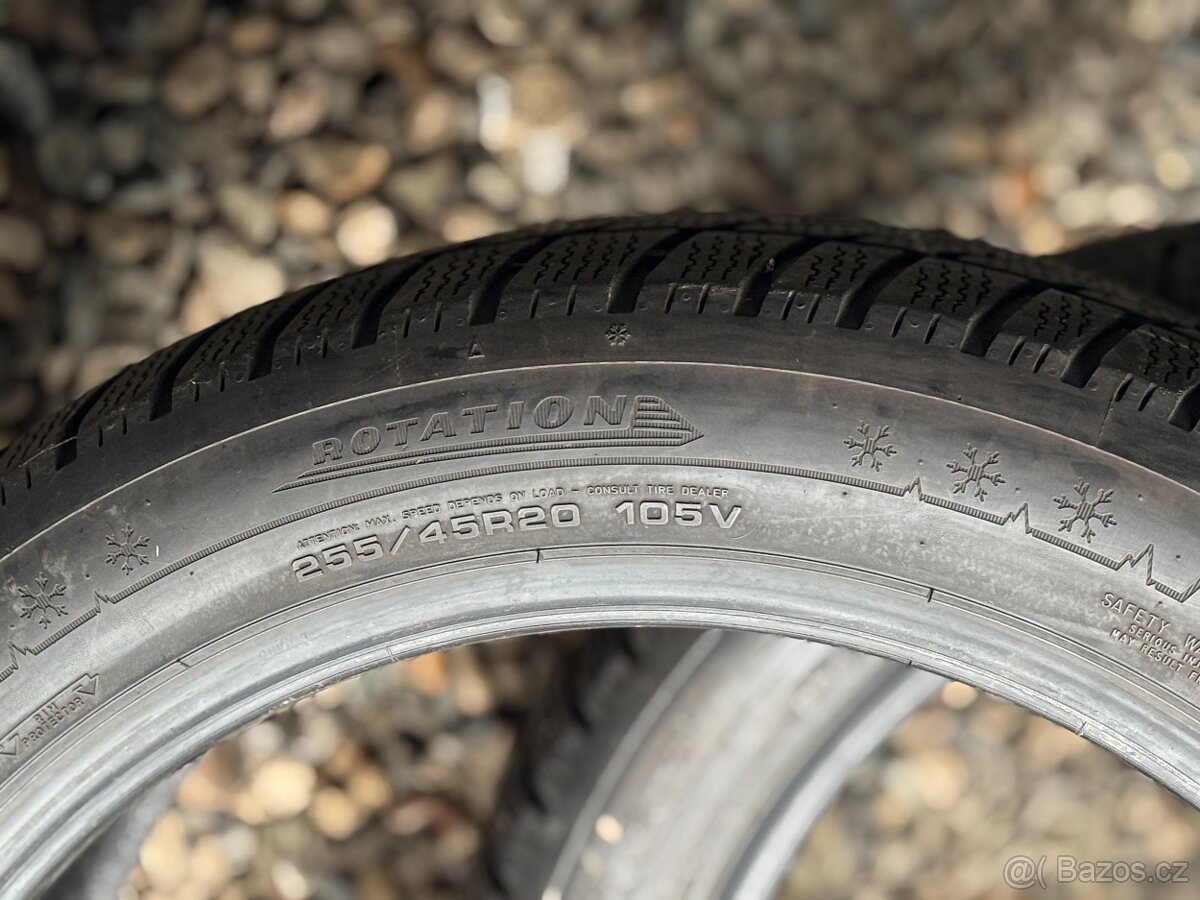 255/45/20 - Firestone zimní sada pneu - 8