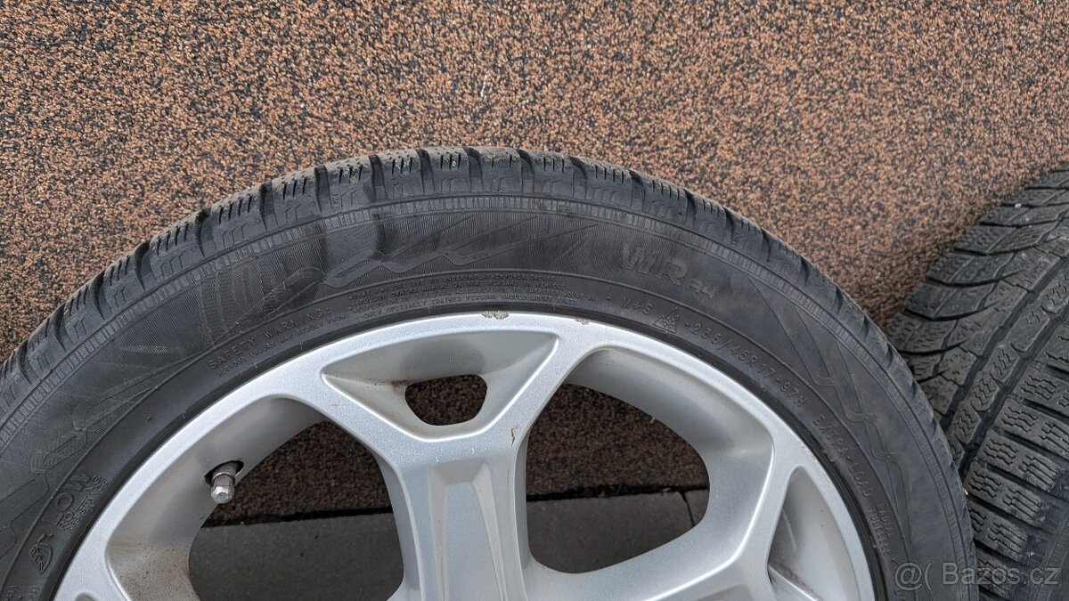 5x108 7,5J x 17 H2 et55, 235/45r17 - 8