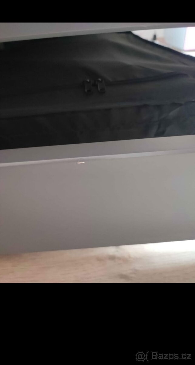 Rám postele z masivního dřeva 160x200 v grafitové barvě - 8