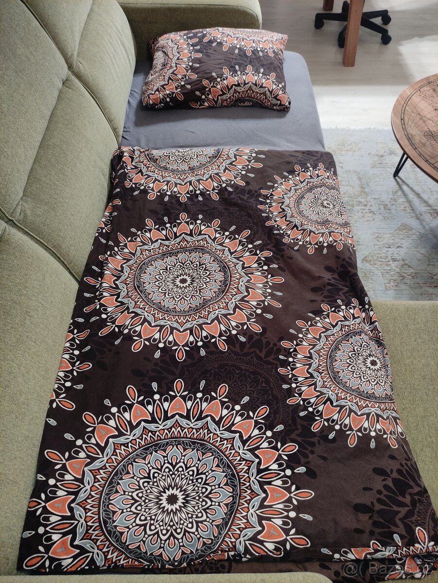 Luxusní sedačka PHASE s taburetem, rozšíření pro přespání - 8