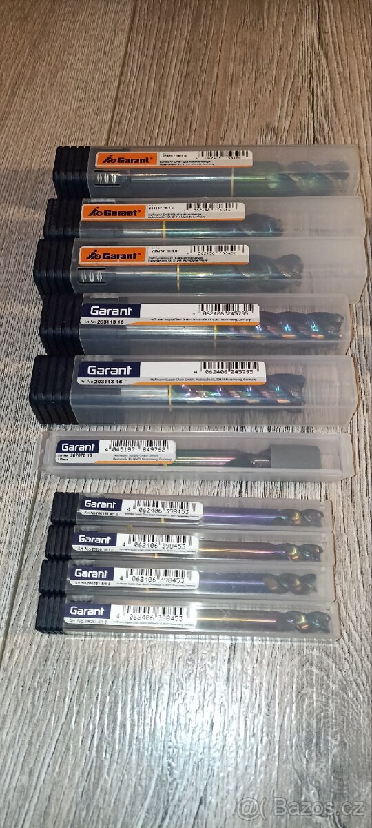 Vysoce kvalitní kovoobráběcí nástroje Garant - nepoužité - 8