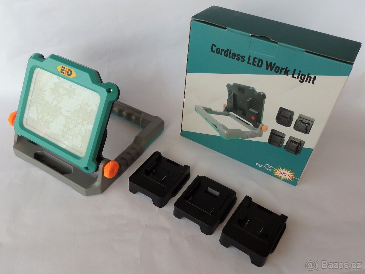 Aku LED světlo ULE3000 DeWALT, MILWAUKEE, Makita, Bosch - 8