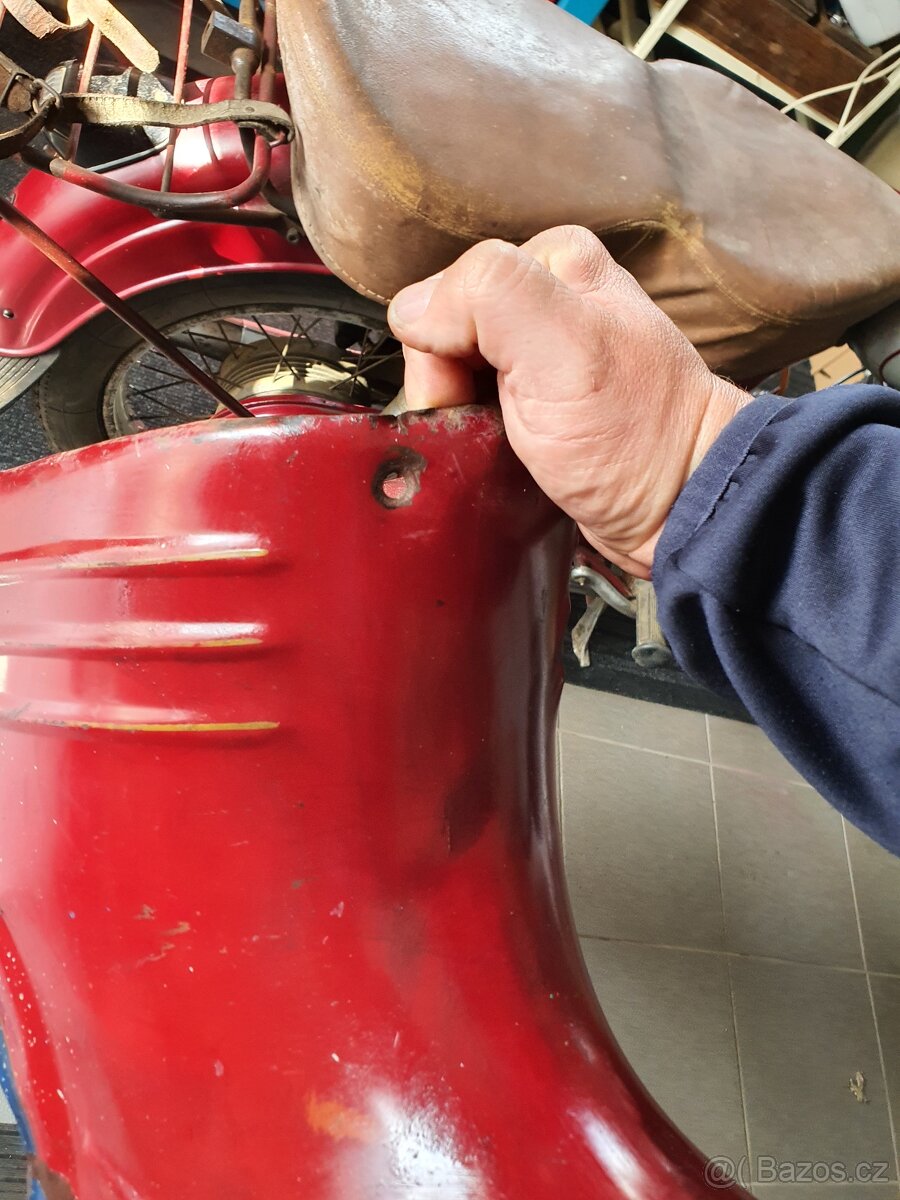 Jawa 555 hlavní plech - 8