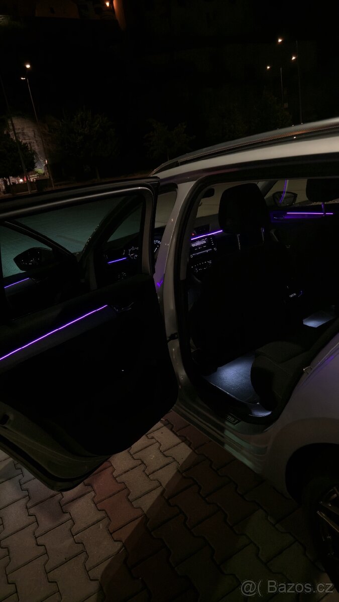 Ambient Light osvětlení auta - kompletní sada - 8