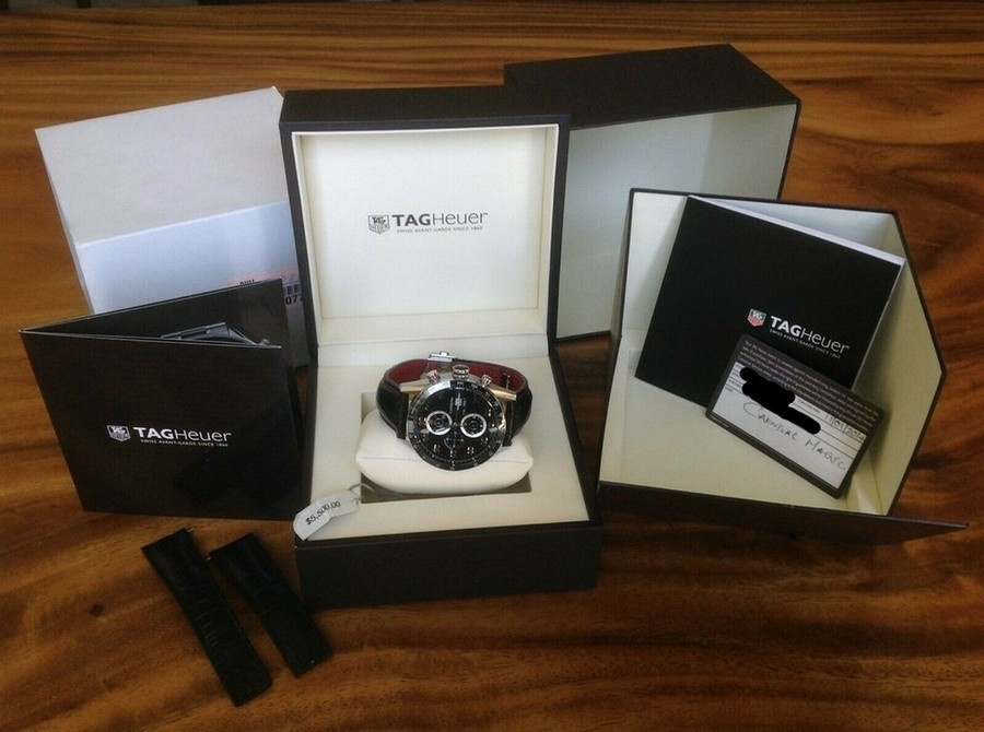 Náramkové hodinky TAG Heuer Carrera Caliber 1887 s keramicko - 8