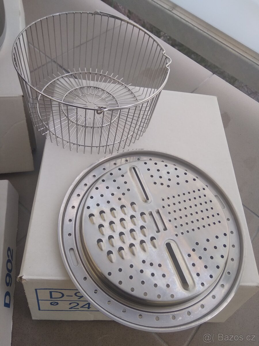 Zepter set-hrnce, mísa, struhadlo, parní košík - 8