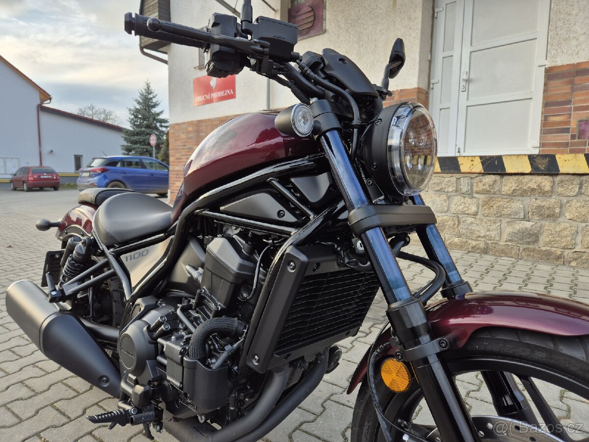 Prodám HONDA CMX1100 Rebel DCT, r. v. 2021, ABS, ČR, 357km - 8