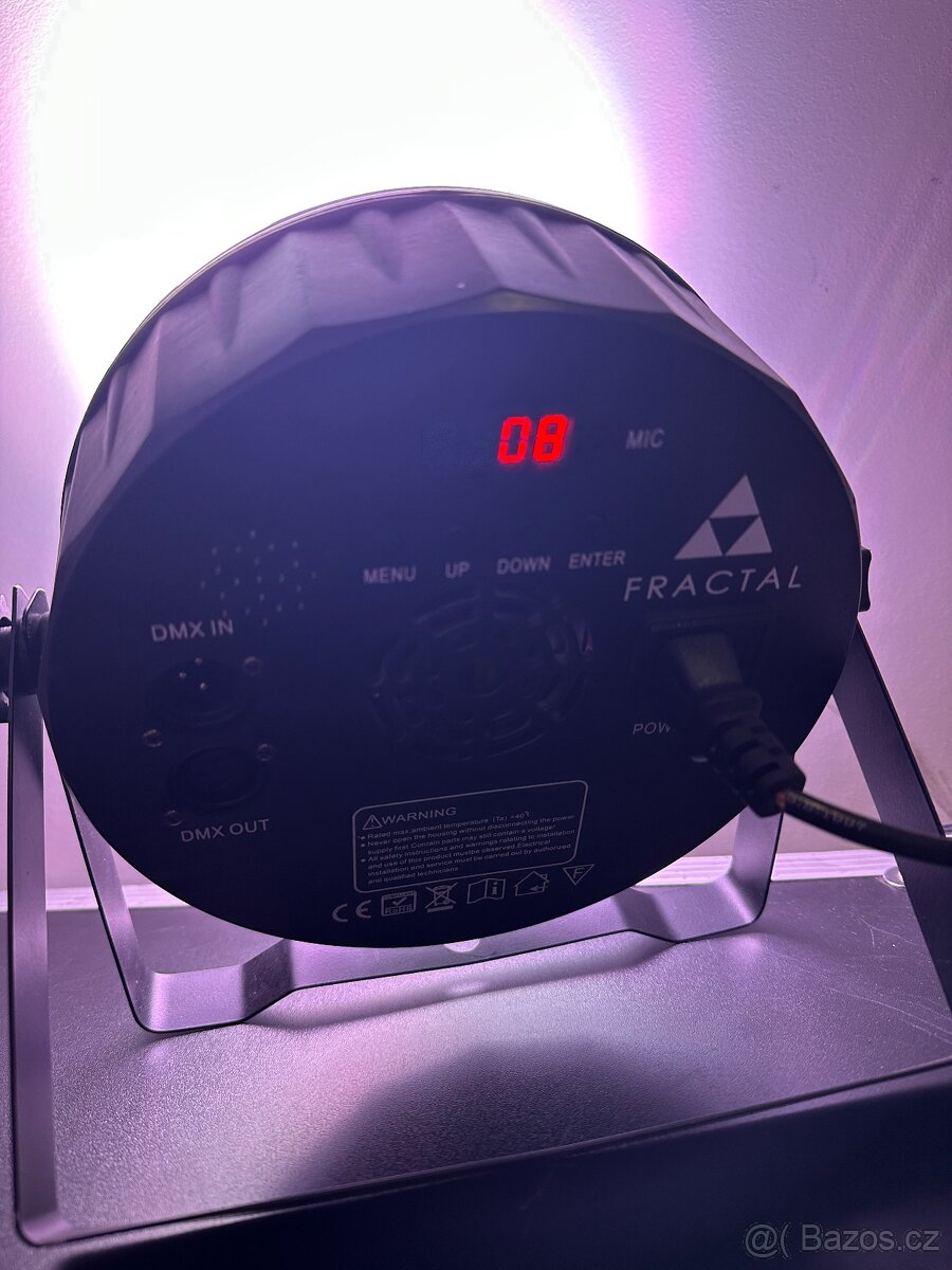 Fractal Lights LED 9 x 10 W LED PAR - 8