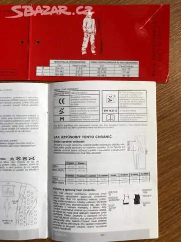 Chránič páteře Scott Soft Actifit Back Protector - 8