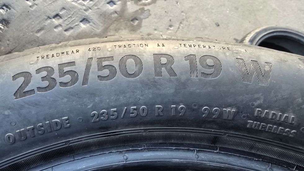 Letní pneu 235/50/19 Continental - 8