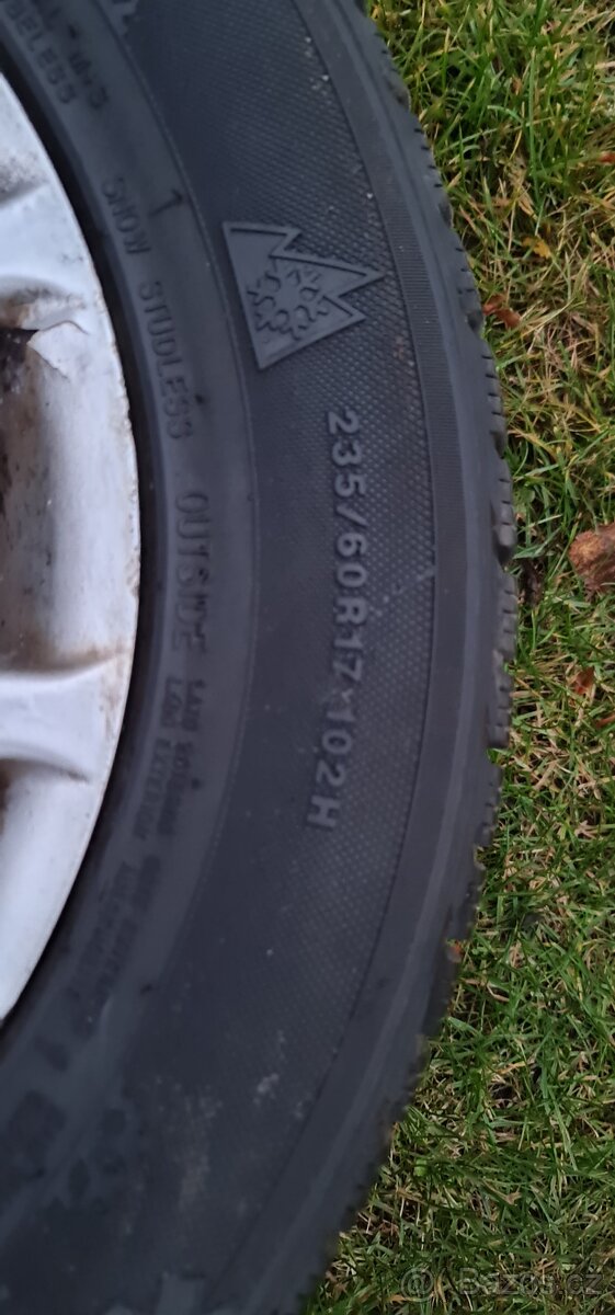 Zimni kola 235/65/17 5x115 Chevrolet Captiva - 8