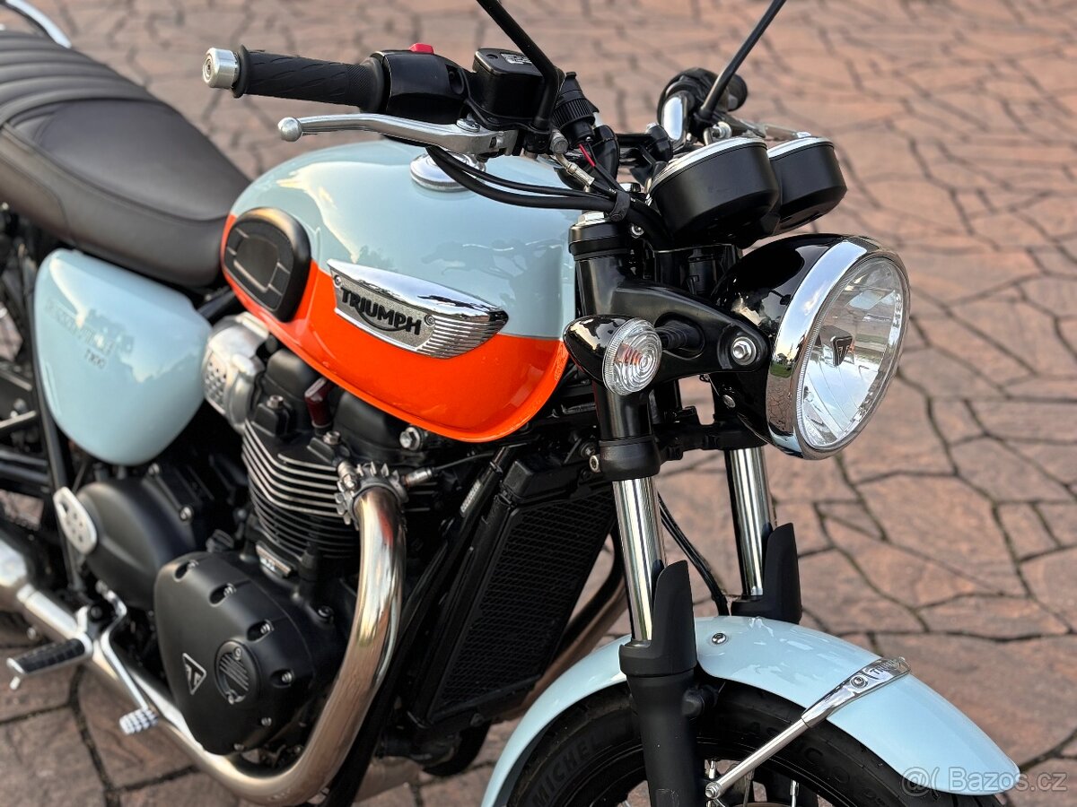 Triumph Bonneville T100 2022, najeto 10450km - 8
