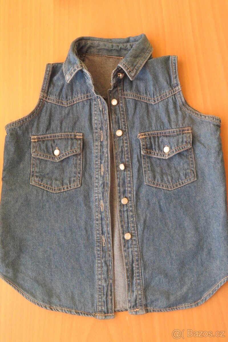 Oblečení pro holku - vel. 122/128 (11 ks) - 8