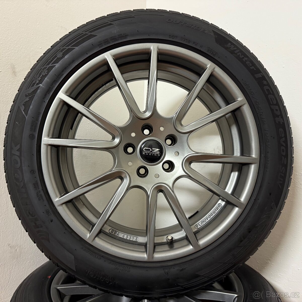 AUDI/VW/ŠKODA 5x112 R19 ET30+ZIMNÍ 235/55R19 4,5mm - 8