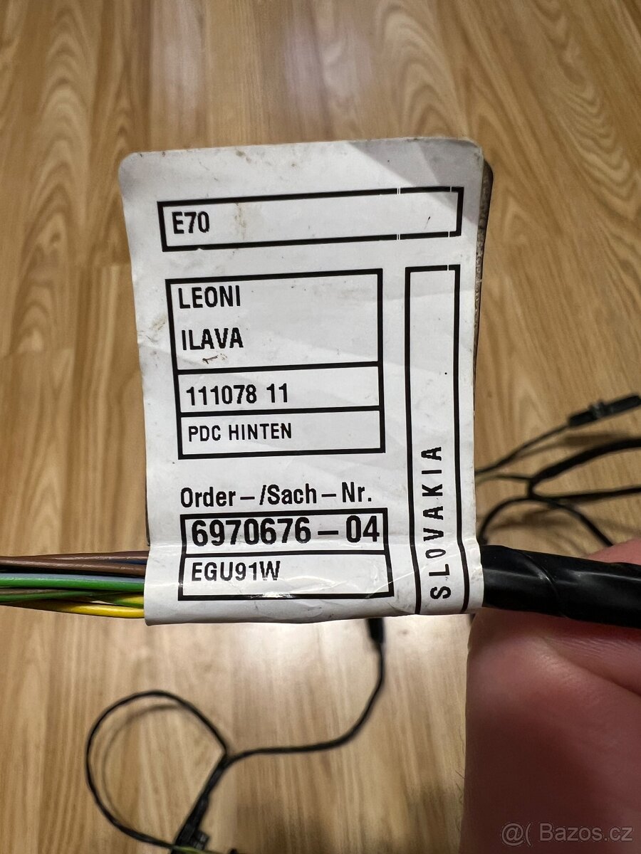 Svazek Pdc přední 4 senzory Bmw X5 E70 - 8