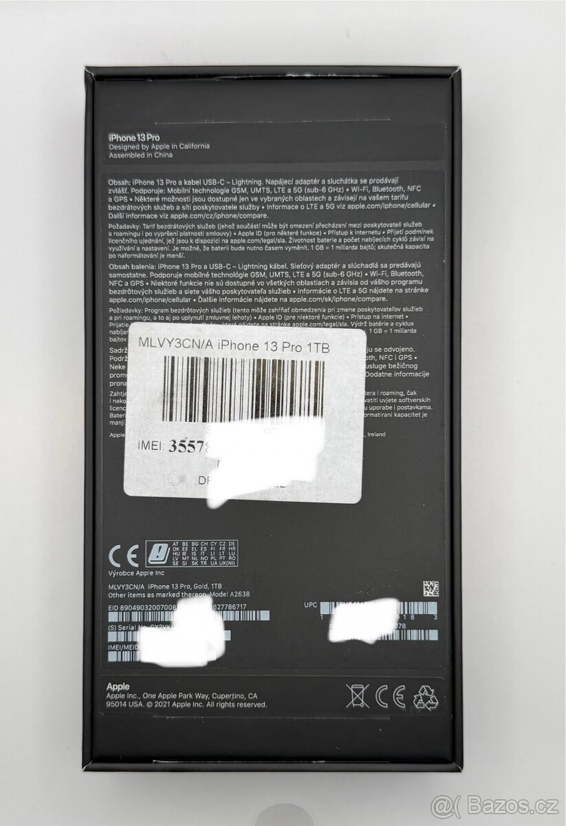 Prodám iPhone 13 Pro – 1 TB, zlatý - 8
