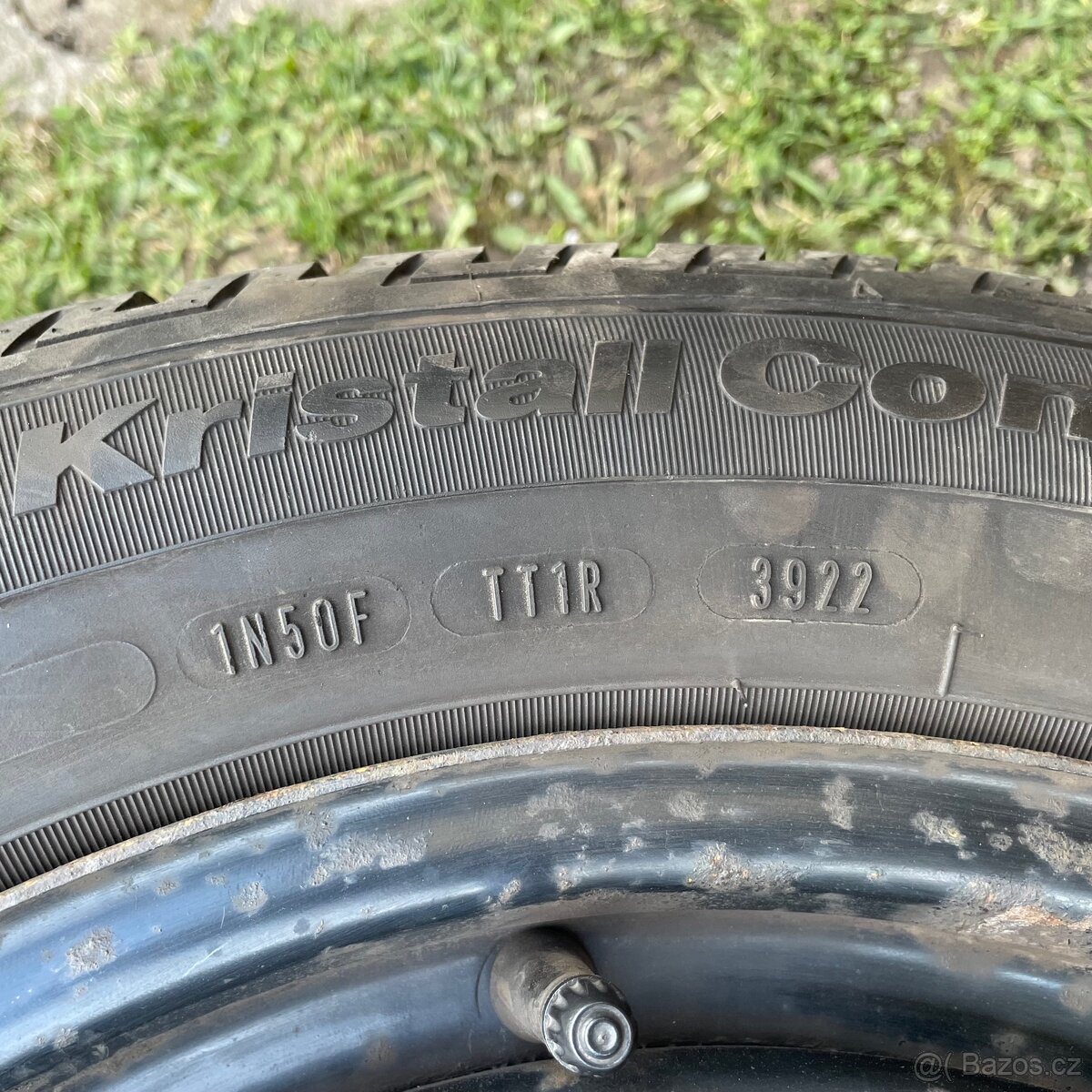 Plechové disky 16” + zimní pneu - 8