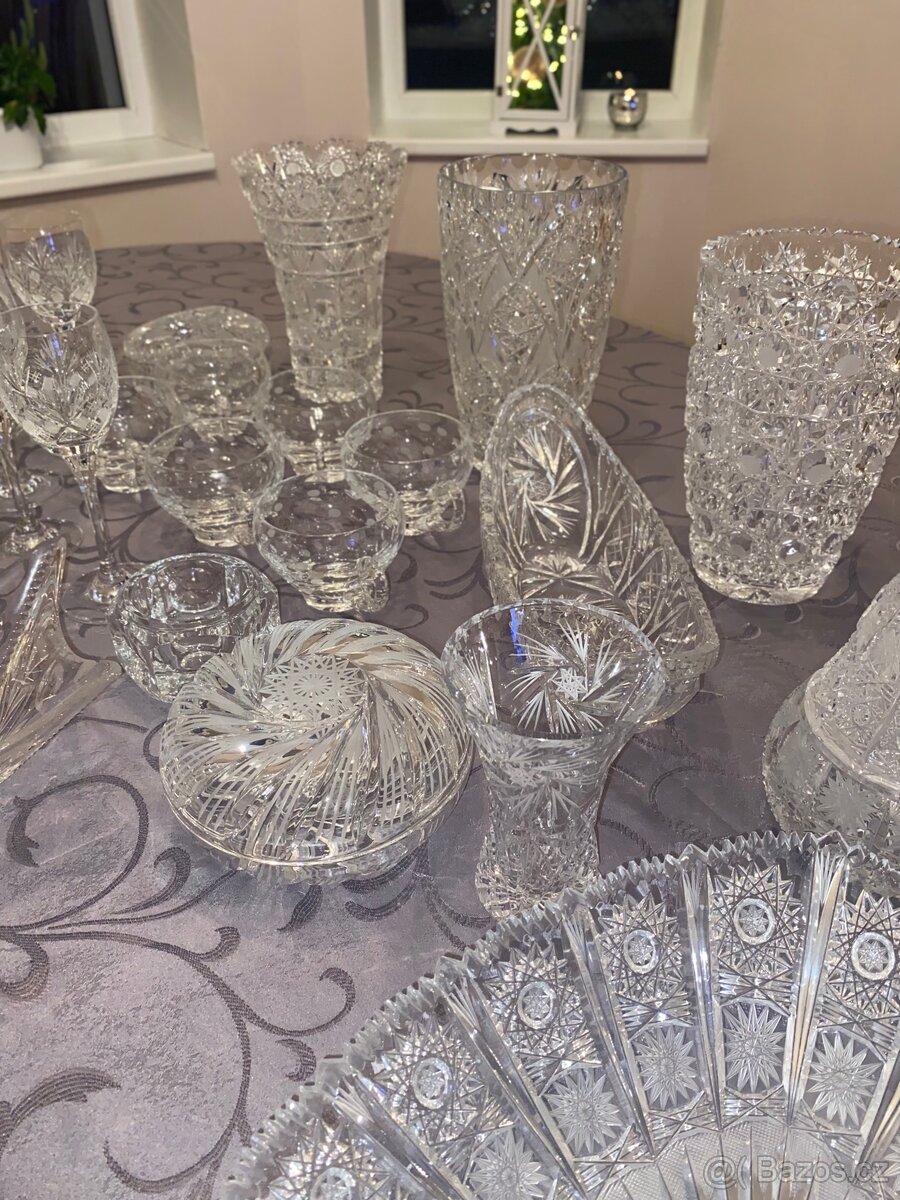 Sbírka broušeného skla - 8