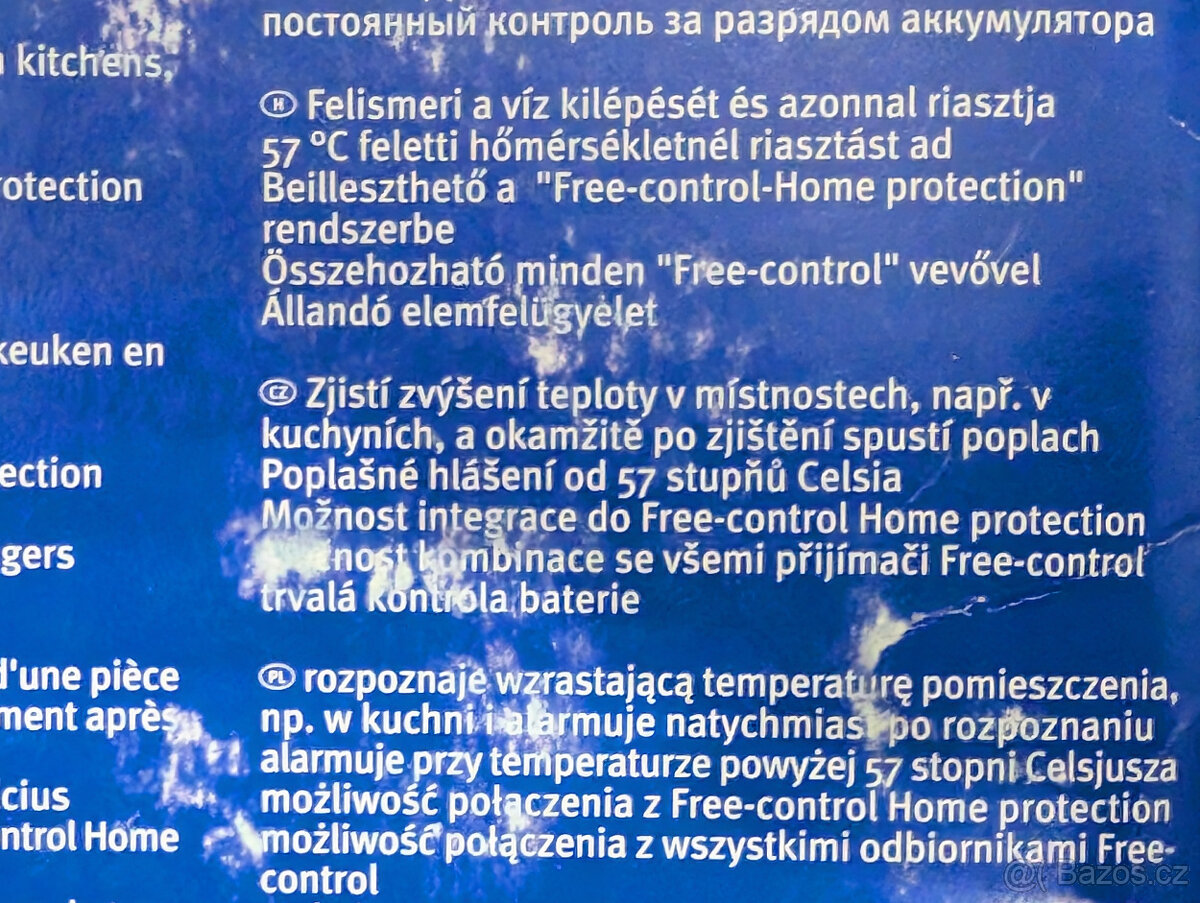 Detektor tepla a oxidu uhelnatého - 8