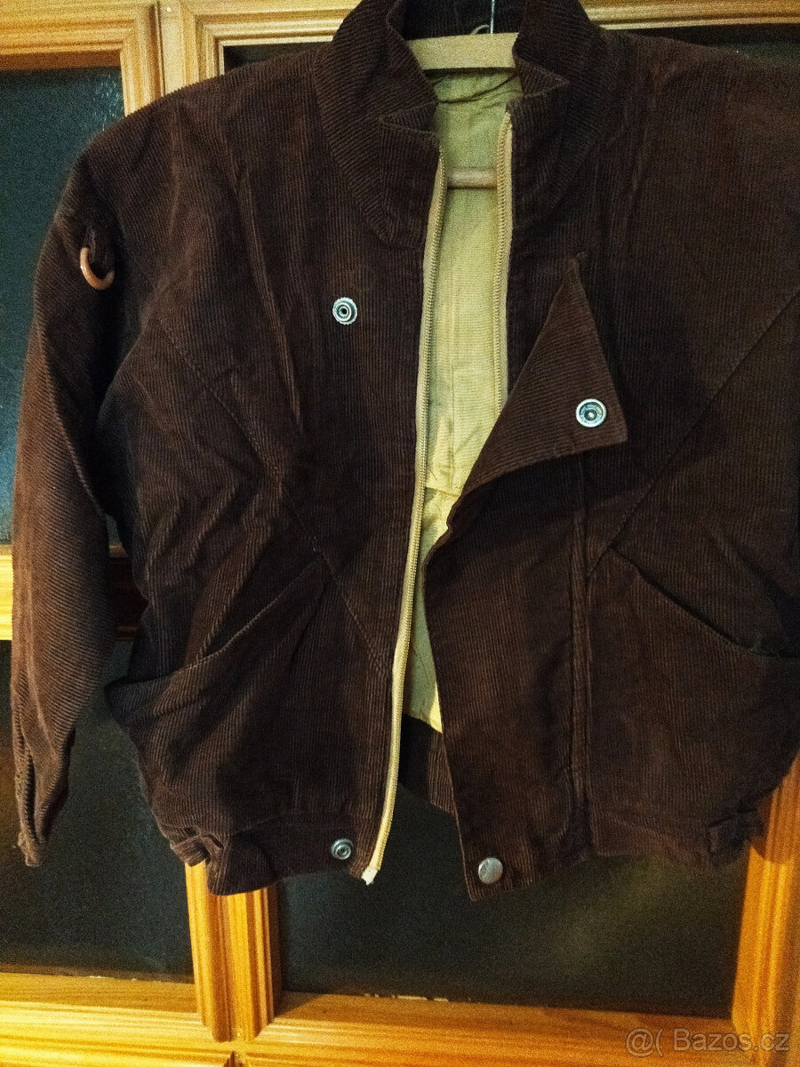 Dívčí zimní bunda 2x, chlapecká bunda a dívčí otepl. - 8