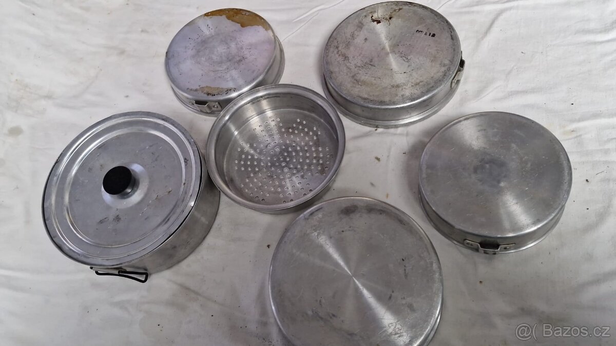 Kompletní trampská retro.souprava nádobí - 8
