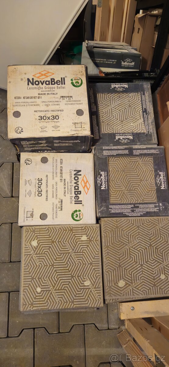 Obklady/dlažba NovaBell Norgestone-tmavě šedá - 8