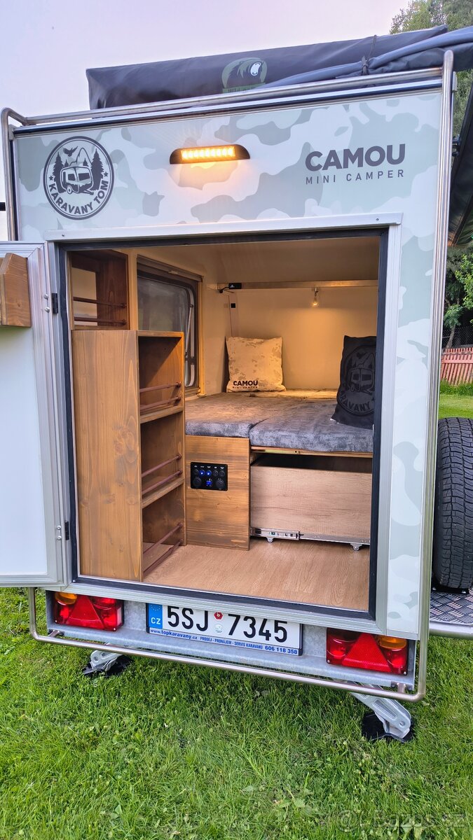 CAMOU offroad minicamper / minikaravan až pro 4 osoby - 8