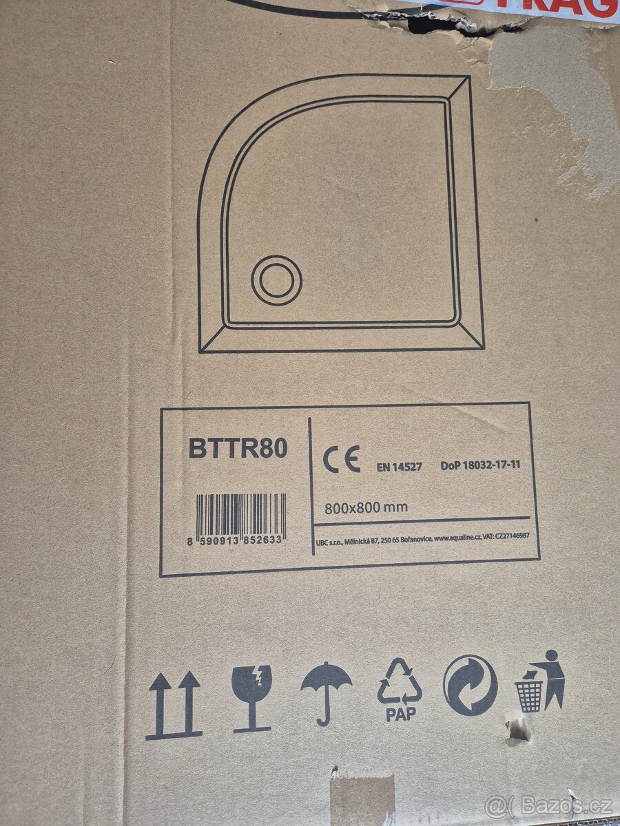 Sprchová vanička 80x80 - 8