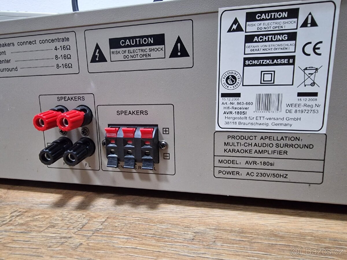 Av Receiver Mc Voice Své 180Bl - 8