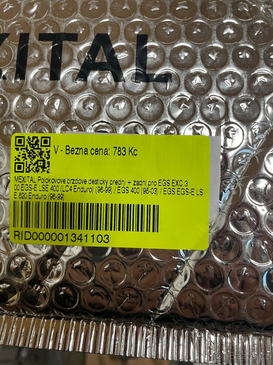 Moto díly/příslušenství destičky - 8