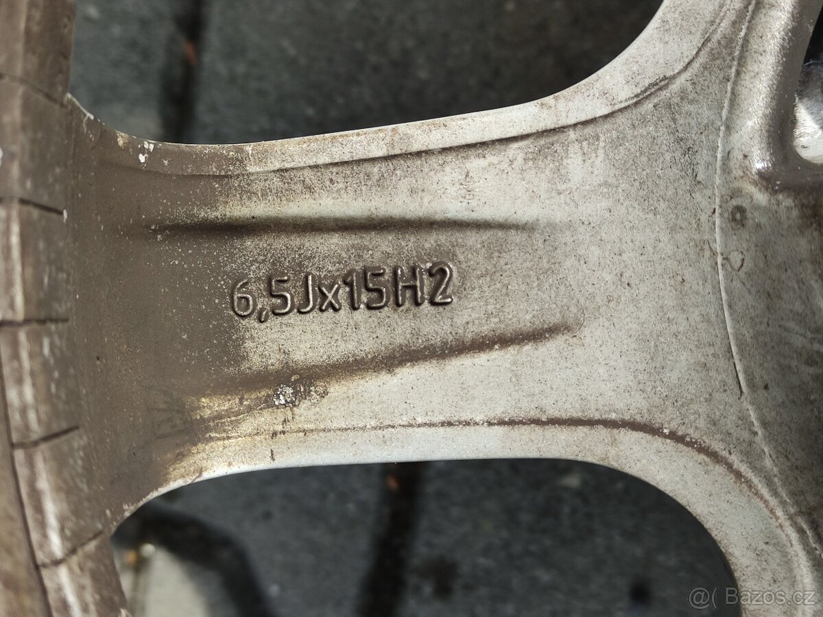 ALU LITÁ KOLA na Skoda Octavia II 15" + CELOROČNÍ 195/65/15 - 8