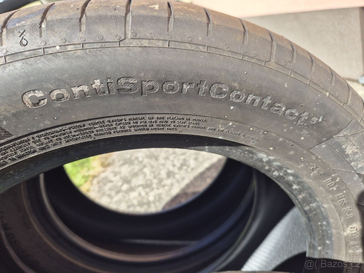 235/50 R17 96W Continental ContiSportContact⁵ // 4mm // 3ks - 8