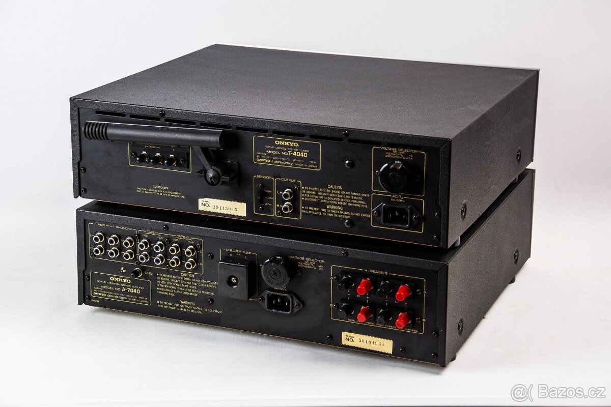 ONKYO A-7040, ST-4040 /sestava japonských komponentů - 8