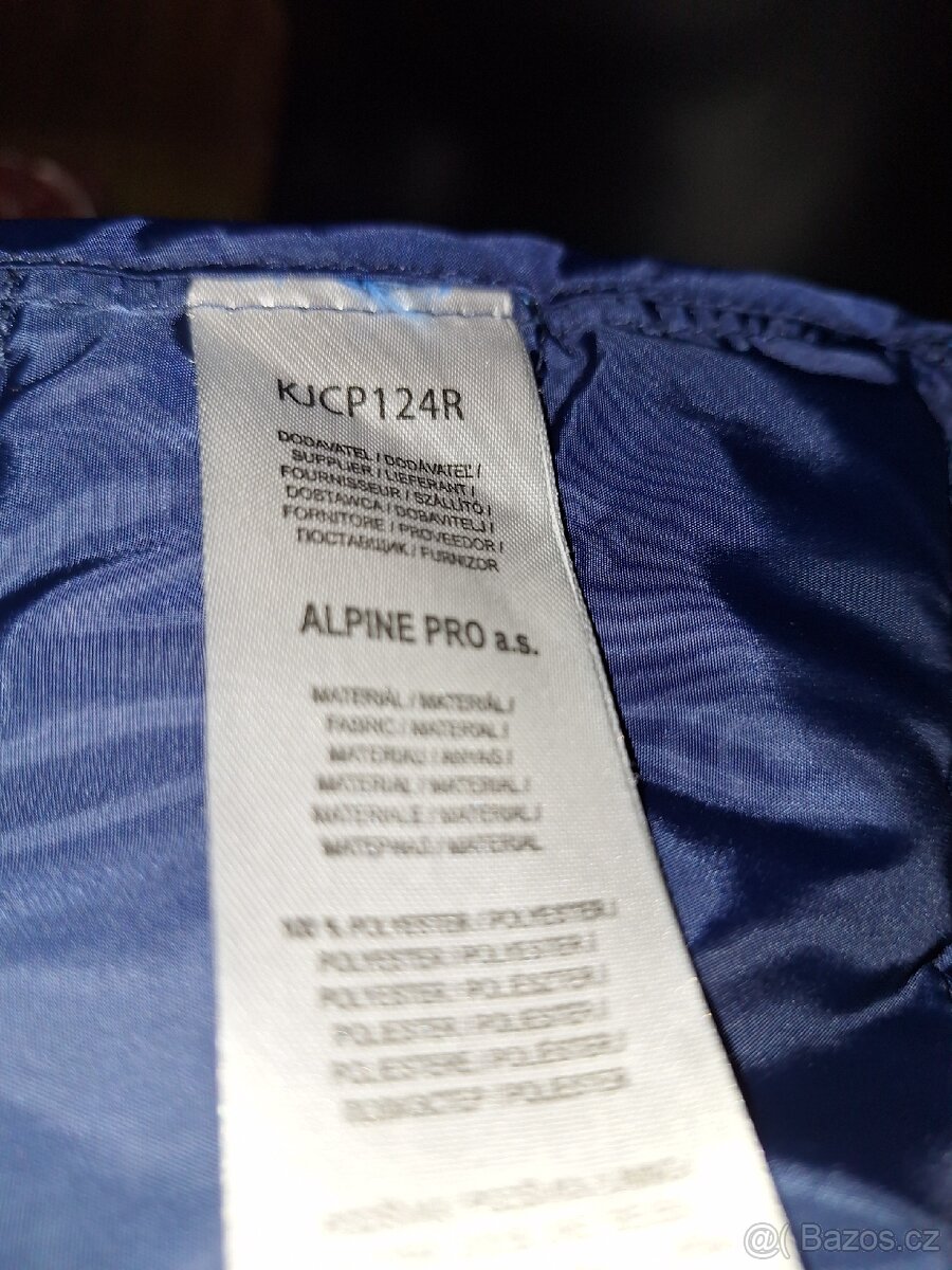 NÁDHERNÁ CHLAPECKÁ BUNDIČKA ALPINE PRO 124R - 8