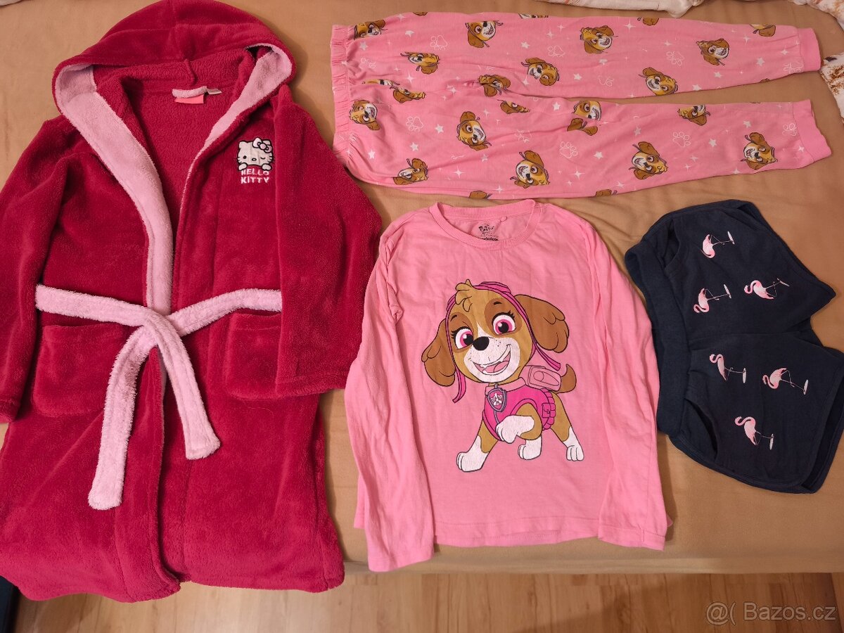 Sada dívčího oblečení vel.122/128 - 8