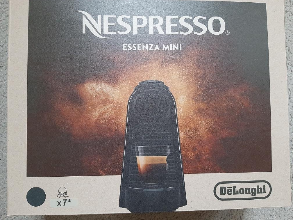 Kávovar Nespresso Essence mini, černý, nový +7 kapslí zdarma - 8