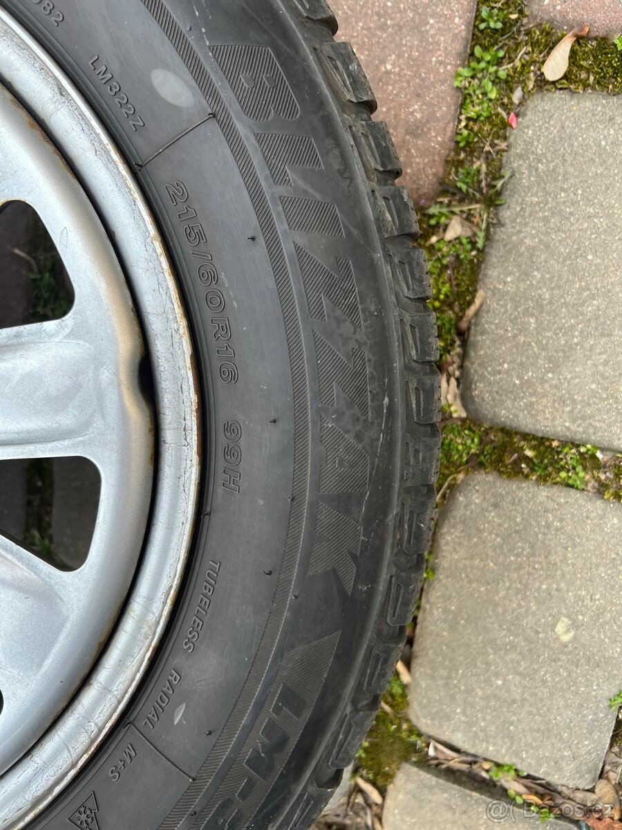 Disky R16 Škoda Passat+zimni pneu - 8