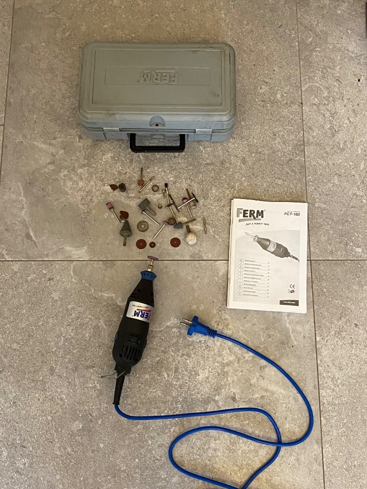 Přímá bruska FERM FCT-160 - 8