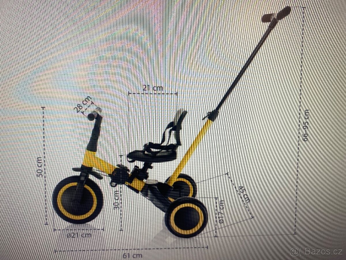 Tříkolka Zopa 3v1 - 8