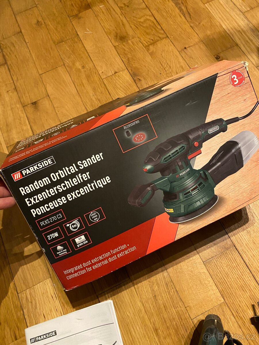 Parkside Excentrická bruska PEXS 270 C3 - 8