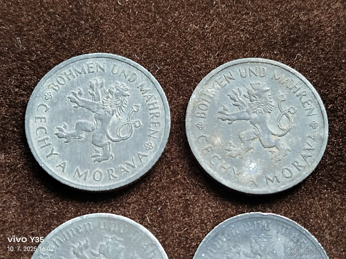Mince Protektorát Čechy a Morava 1941-1944 - 8